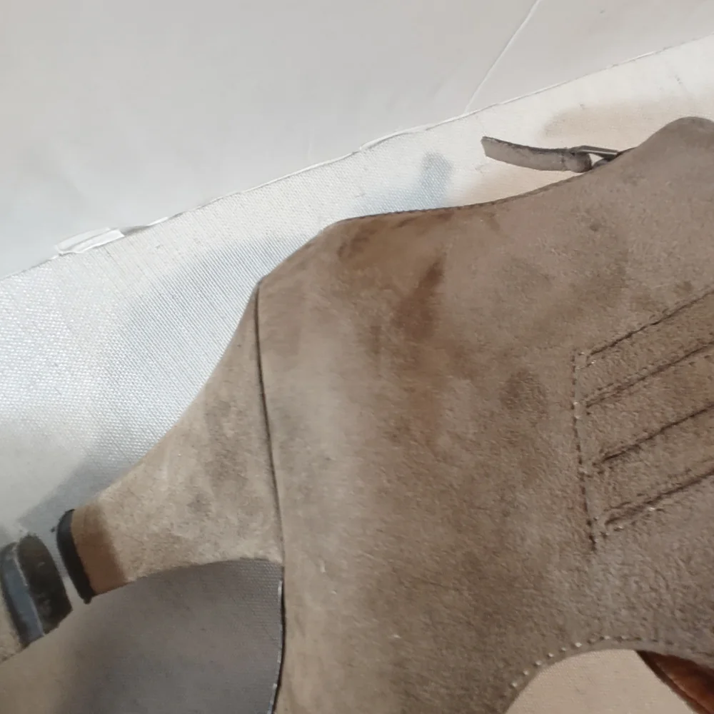 Gentle Souls Tan Suede Heeled Shoes - Picture 6 of 15